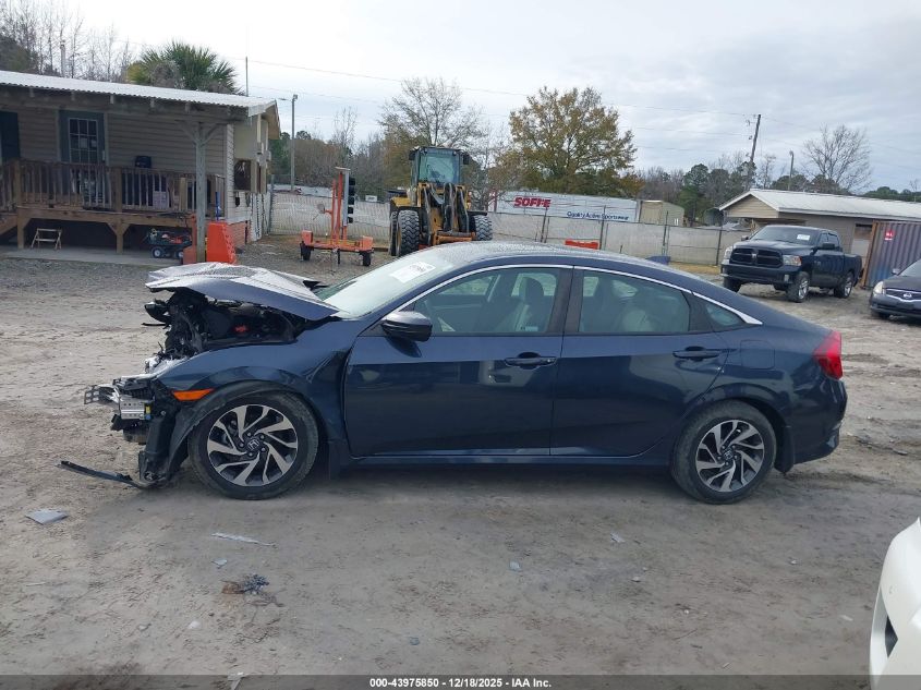 2018 Honda Civic Ex VIN: 19XFC2F79JE001240 Lot: 43975850