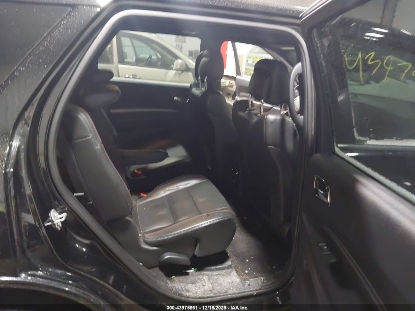 2018 Dodge Durango R/T Awd VIN: 1C4SDJCT7JC452178 Lot: 43975861