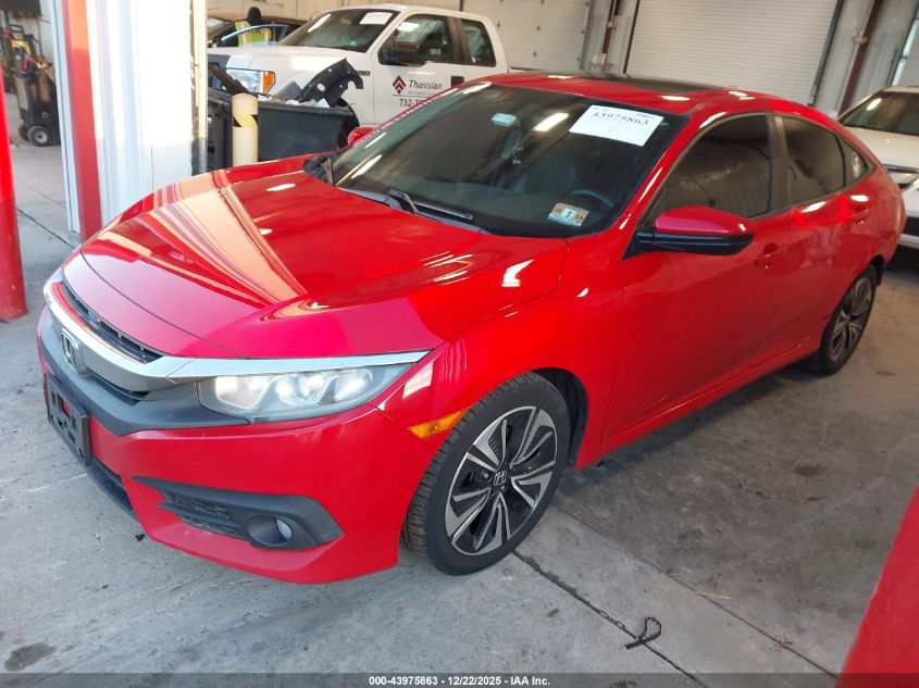 2017 Honda Civic Ex-L VIN: 2HGFC1F72HH631563 Lot: 43975863