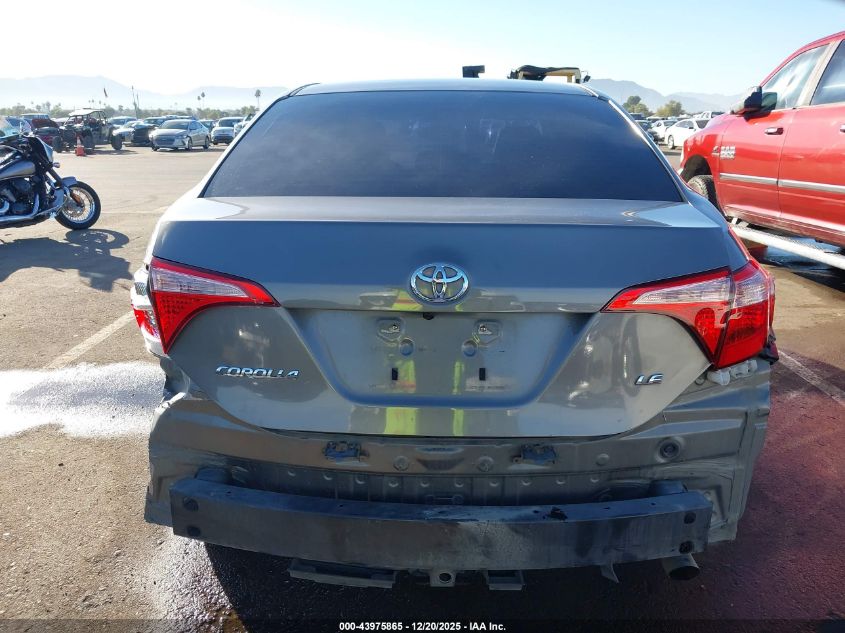 2019 Toyota Corolla Le VIN: 5YFBURHE1KP914087 Lot: 43975865