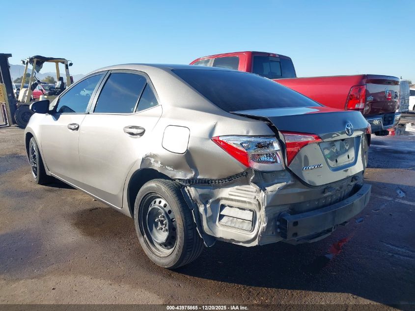 2019 Toyota Corolla Le VIN: 5YFBURHE1KP914087 Lot: 43975865