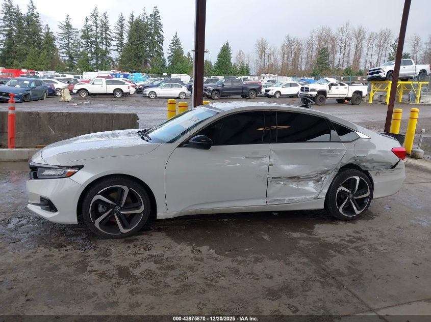 2022 Honda Accord Sport VIN: 1HGCV1F31NA101203 Lot: 43975870