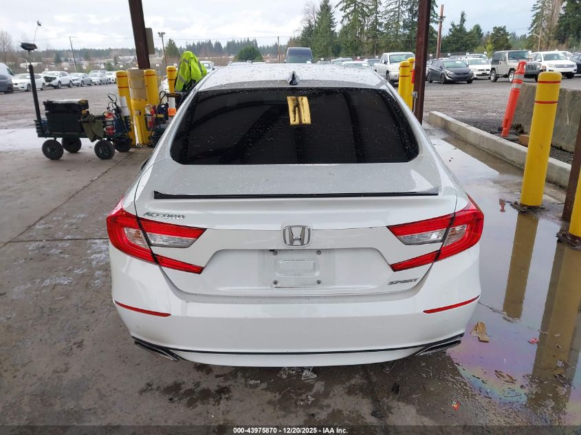 2022 Honda Accord Sport VIN: 1HGCV1F31NA101203 Lot: 43975870