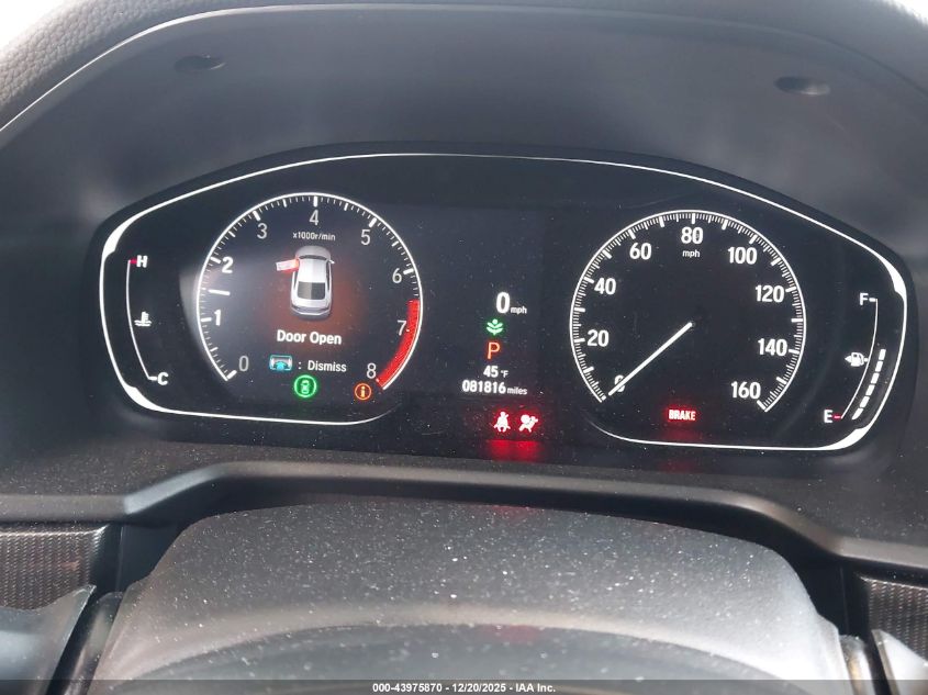 2022 Honda Accord Sport VIN: 1HGCV1F31NA101203 Lot: 43975870