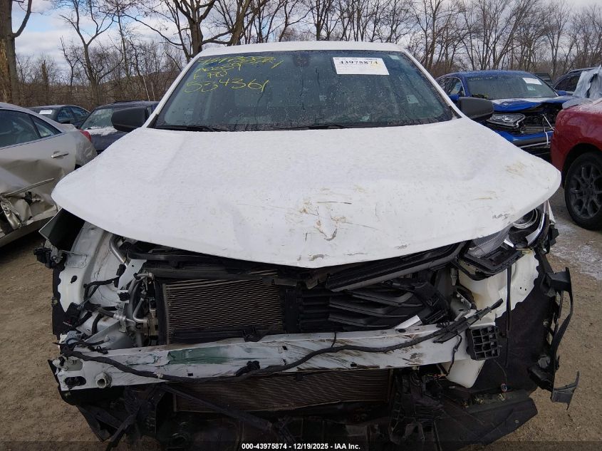 2019 Chevrolet Equinox Ls VIN: 3GNAXHEV7KS534361 Lot: 43975874