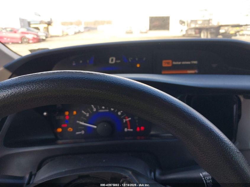 2013 Honda Civic Lx VIN: 19XFB2F58DE290231 Lot: 43975882