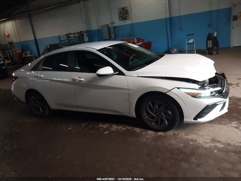2024 Hyundai Elantra Sel VIN: KMHLM4DG8RU641589 Lot: 43975887
