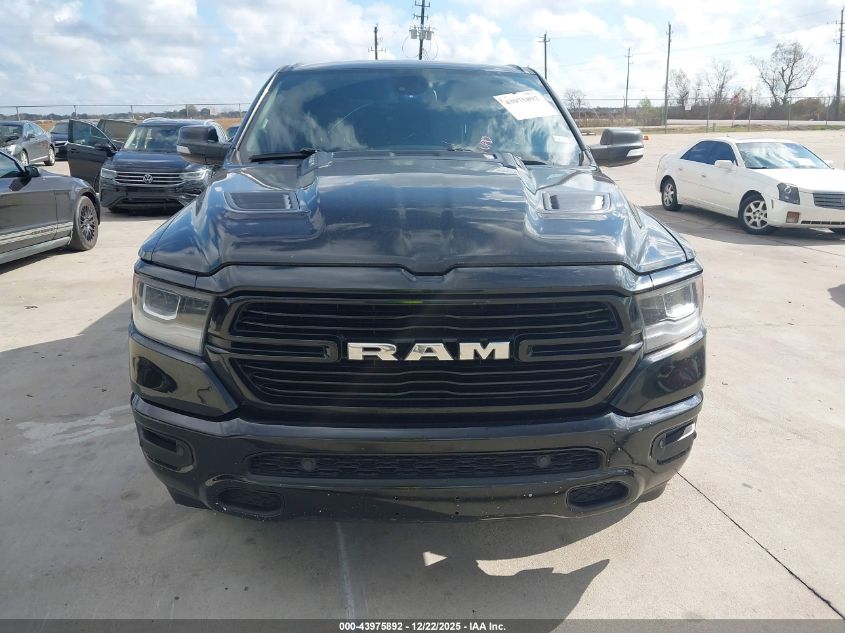 2019 Ram 1500 Laramie 4X2 5'7 Box VIN: 1C6RREJT6KN558595 Lot: 43975892
