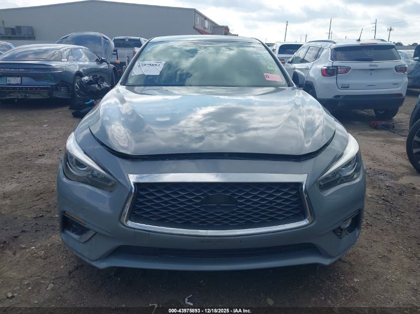 2019 Infiniti Q50 3.0T Luxe VIN: JN1EV7AP0KM514182 Lot: 43975893