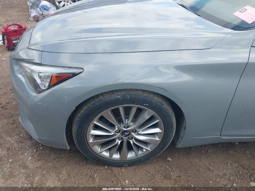 2019 Infiniti Q50 3.0T Luxe VIN: JN1EV7AP0KM514182 Lot: 43975893