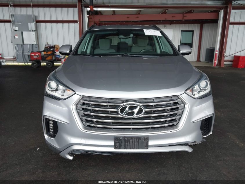 2018 Hyundai Santa Fe Se VIN: KM8SM4HF2JU274190 Lot: 43975908
