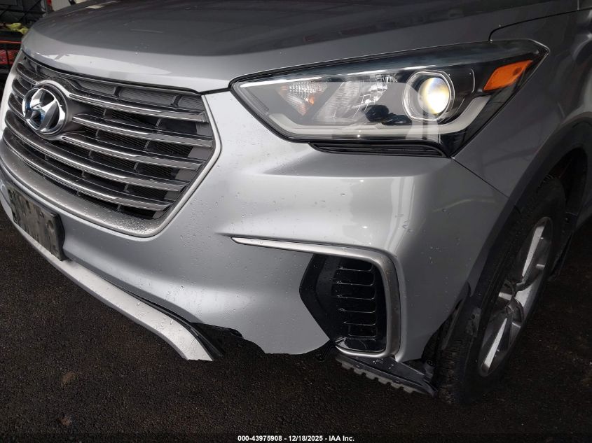 2018 Hyundai Santa Fe Se VIN: KM8SM4HF2JU274190 Lot: 43975908