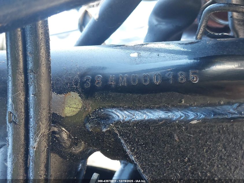 2004 Honda Vt750 Ca VIN: JH2RC50384M000985 Lot: 43975911