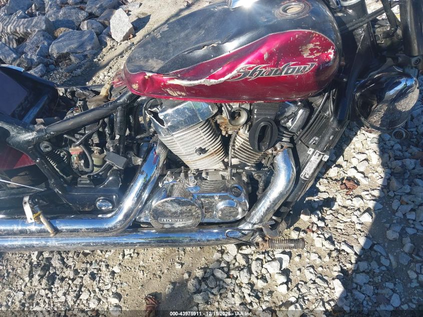 2004 Honda Vt750 Ca VIN: JH2RC50384M000985 Lot: 43975911