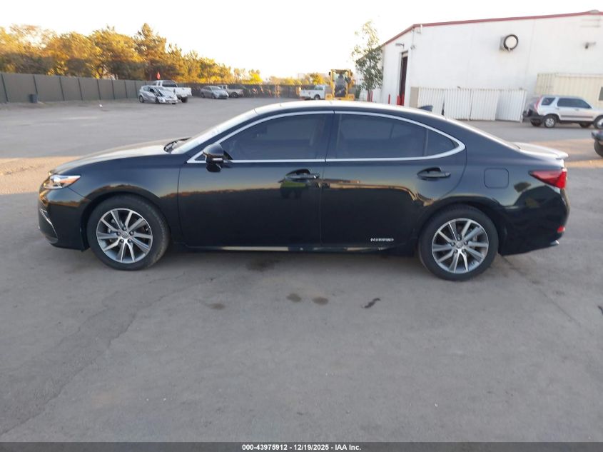 2018 Lexus Es 300H VIN: JTHBW1GG4J2190633 Lot: 43975912