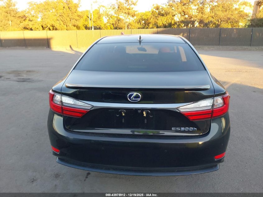 2018 Lexus Es 300H VIN: JTHBW1GG4J2190633 Lot: 43975912