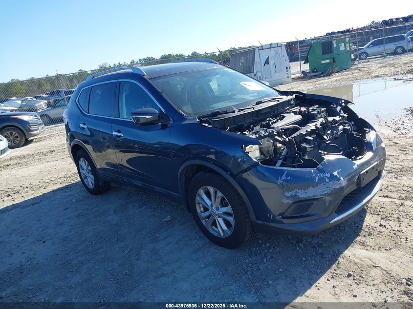 5N1AT2MV4FC893080 2015 Nissan Rogue Sv auction photo 1