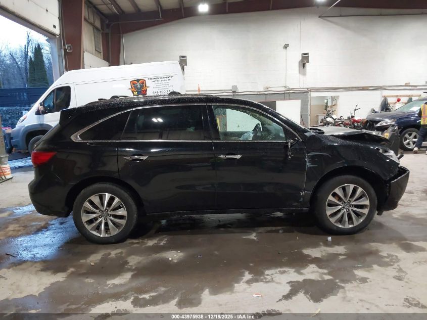 2015 Acura Mdx Technology Package VIN: 5FRYD4H43FB008267 Lot: 43975938
