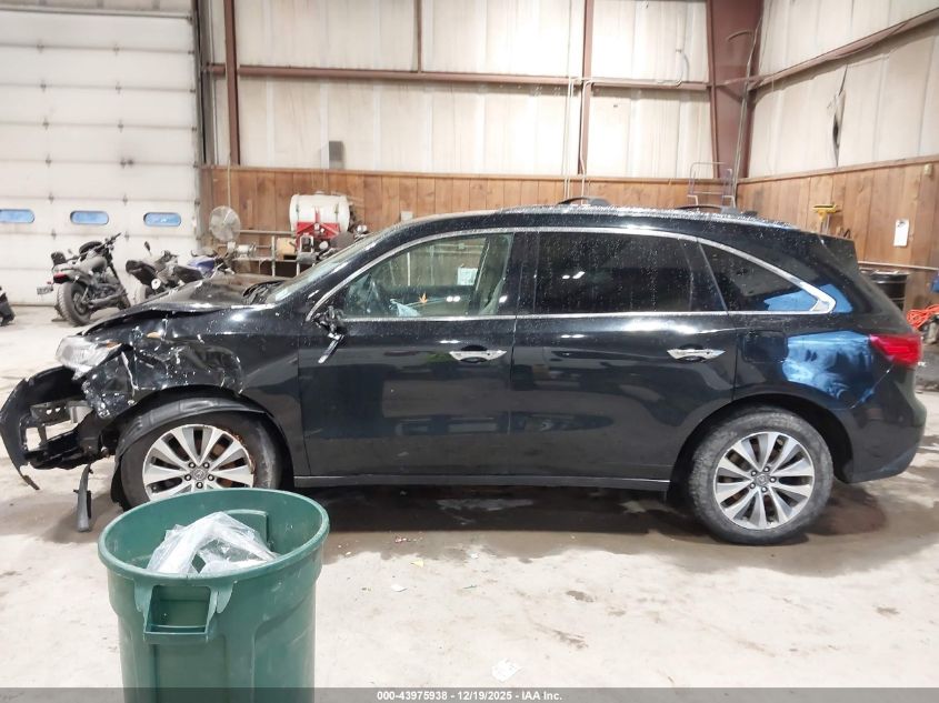 2015 Acura Mdx Technology Package VIN: 5FRYD4H43FB008267 Lot: 43975938