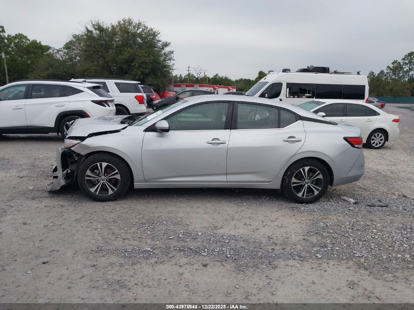 2021 Nissan Sentra Sv Xtronic Cvt VIN: 3N1AB8CV8MY280558 Lot: 43975944