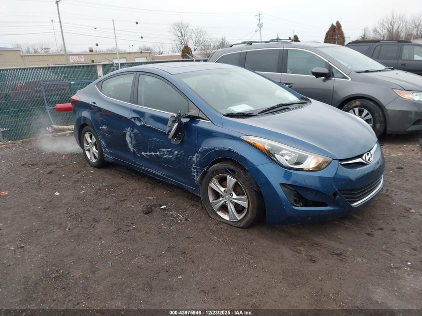 KMHDH4AE1GU605557 2016 Hyundai Elantra Value Edition auction photo 1