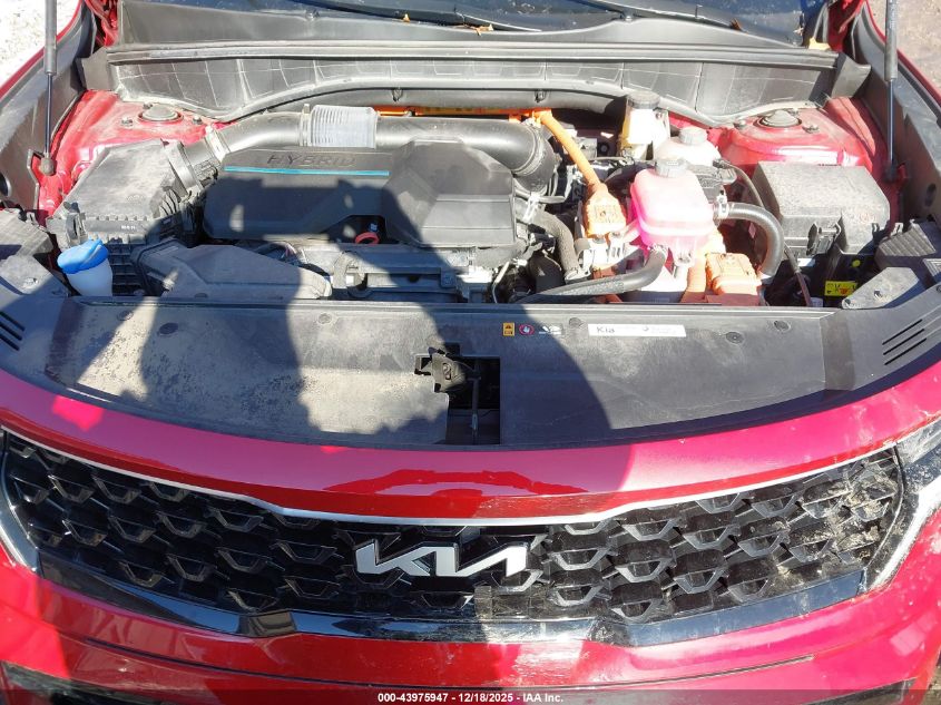 2023 Kia Sorento Hybrid Ex VIN: KNDRHDLG7P5176301 Lot: 43975947