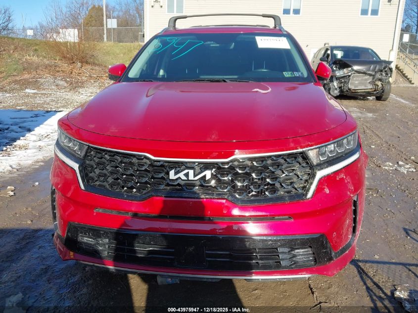 2023 Kia Sorento Hybrid Ex VIN: KNDRHDLG7P5176301 Lot: 43975947
