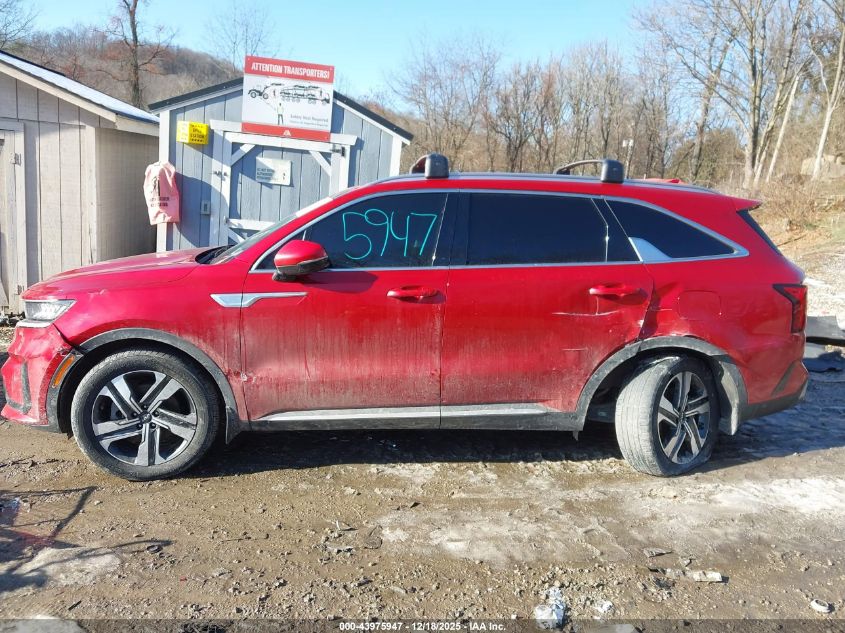 2023 Kia Sorento Hybrid Ex VIN: KNDRHDLG7P5176301 Lot: 43975947