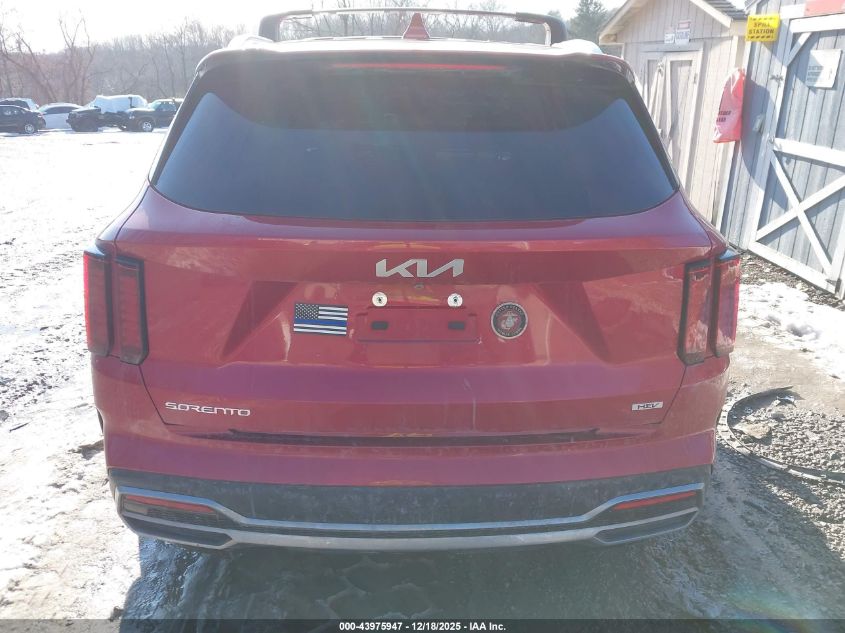 2023 Kia Sorento Hybrid Ex VIN: KNDRHDLG7P5176301 Lot: 43975947