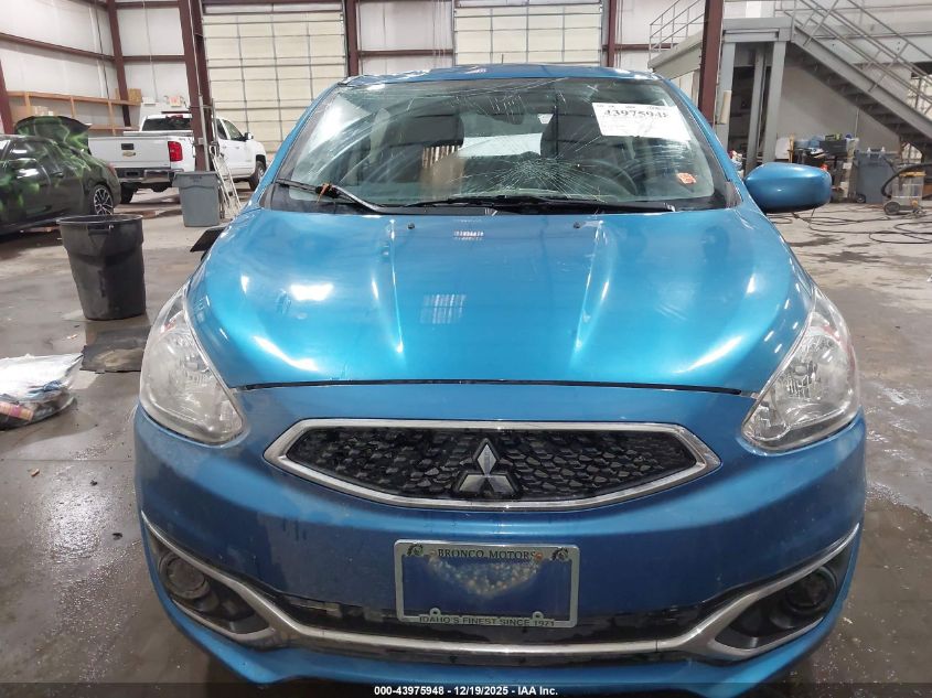 2019 Mitsubishi Mirage Es VIN: ML32A3HJ6KH010513 Lot: 43975948