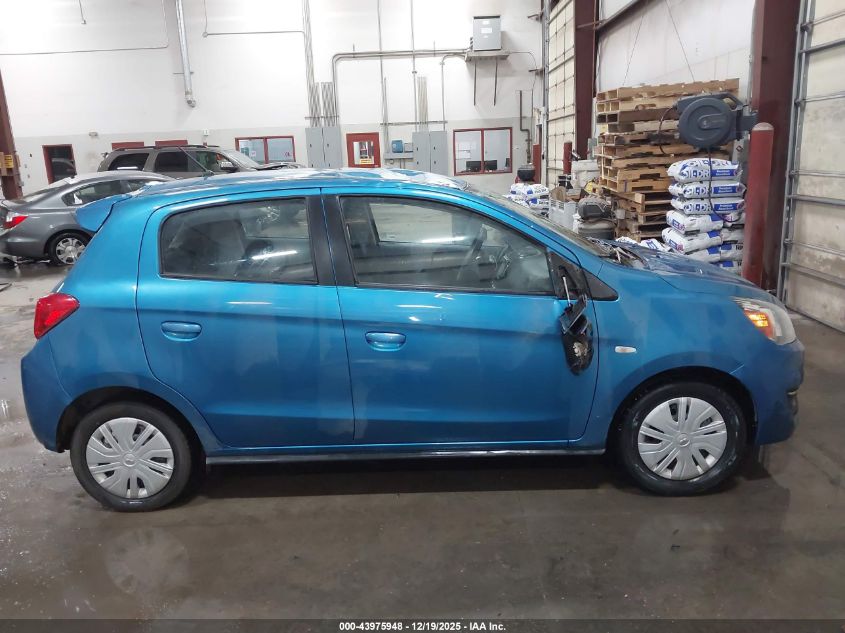 2019 Mitsubishi Mirage Es VIN: ML32A3HJ6KH010513 Lot: 43975948