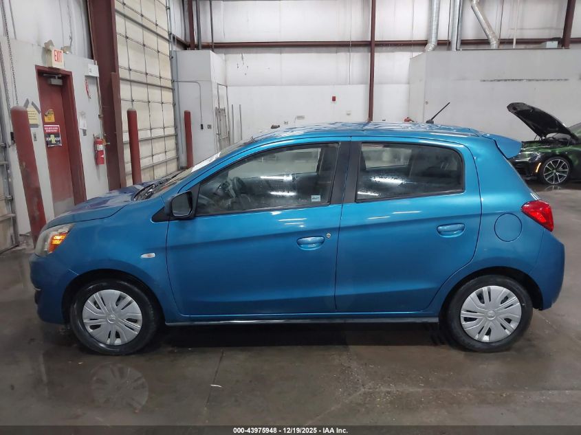 2019 Mitsubishi Mirage Es VIN: ML32A3HJ6KH010513 Lot: 43975948