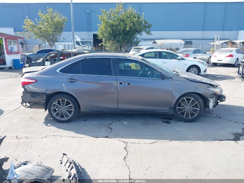 2015 Toyota Camry Se VIN: 4T1BF1FK3FU483860 Lot: 43975950