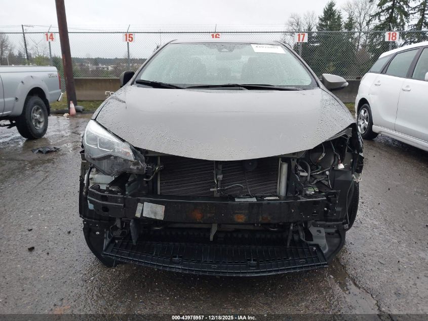 2017 Toyota Corolla Se VIN: 2T1BURHE4HC864276 Lot: 43975957