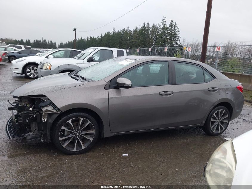 2017 Toyota Corolla Se VIN: 2T1BURHE4HC864276 Lot: 43975957