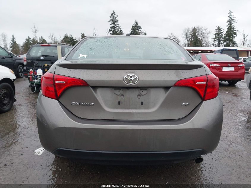 2017 Toyota Corolla Se VIN: 2T1BURHE4HC864276 Lot: 43975957