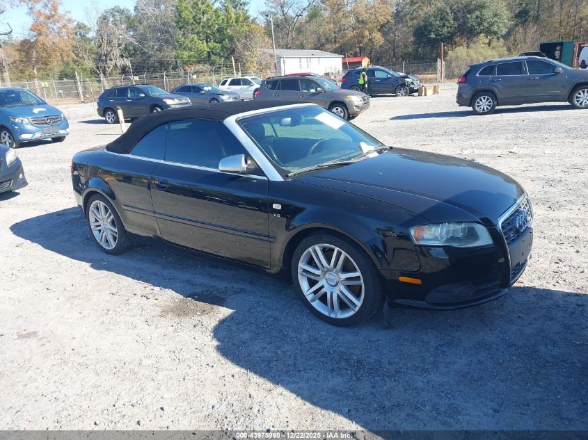 2007 Audi S4 VIN: WUARL48H77K900752 Lot: 43975960