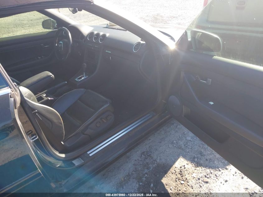 2007 Audi S4 VIN: WUARL48H77K900752 Lot: 43975960