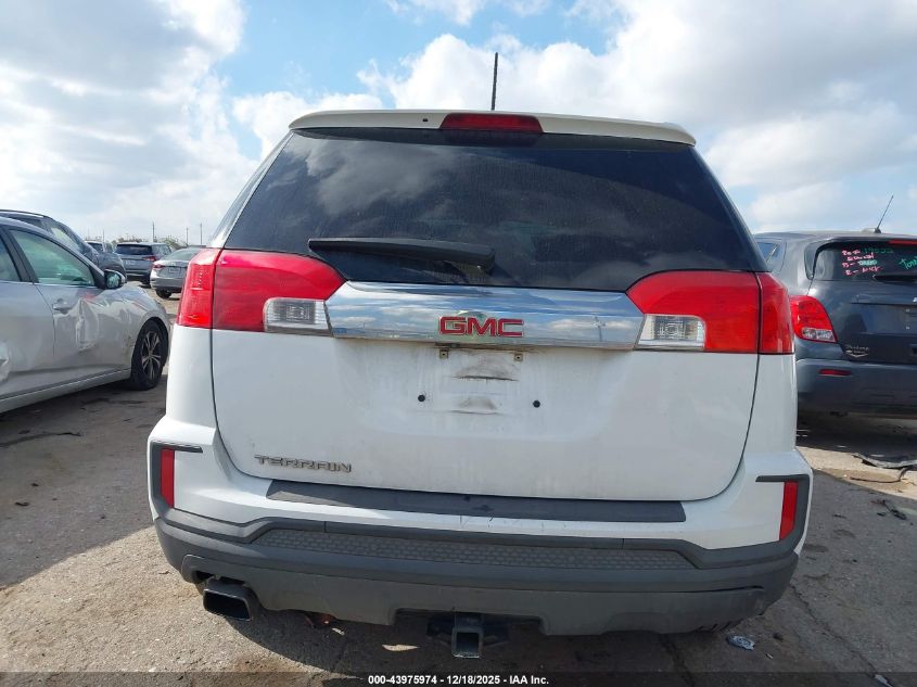 2017 GMC Terrain Sle-1 VIN: 2GKALMEK6H6316006 Lot: 43975974