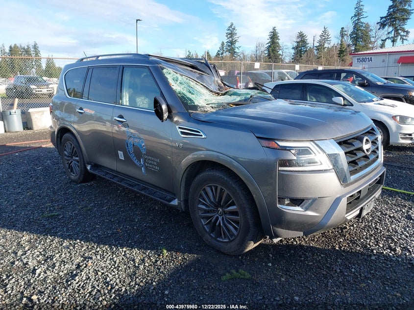 JN8AY2BB3M9792397 2021 Nissan Armada Sl 4Wd auction photo 1