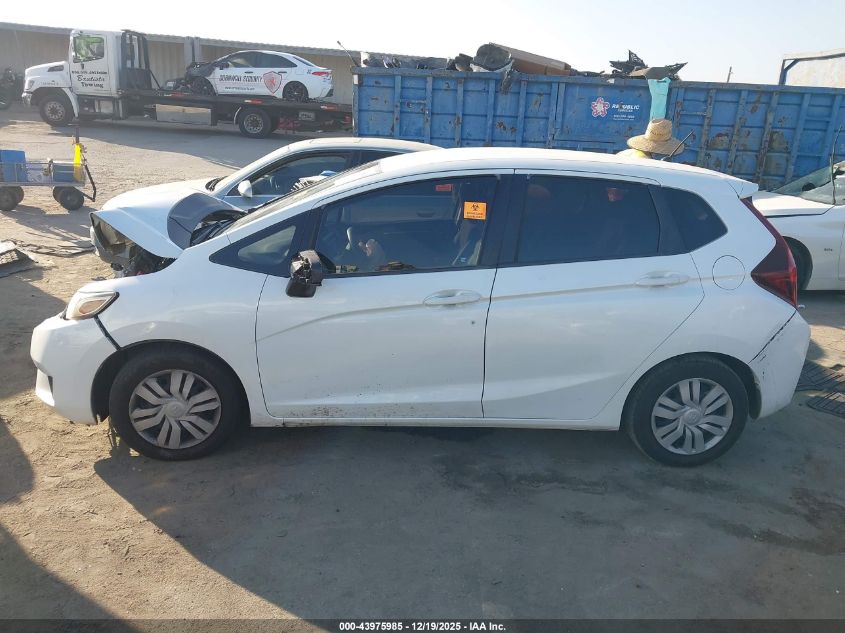 2016 Honda Fit Lx VIN: JHMGK5H53GX038957 Lot: 43975985