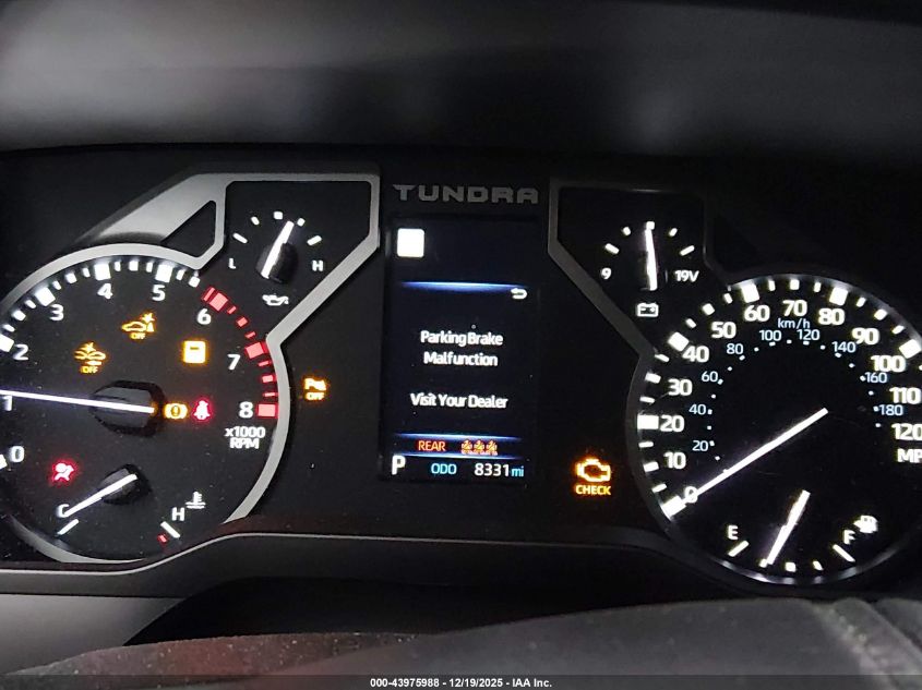 2025 Toyota Tundra Sr5 VIN: 5TFLA5DB7SX293912 Lot: 43975988