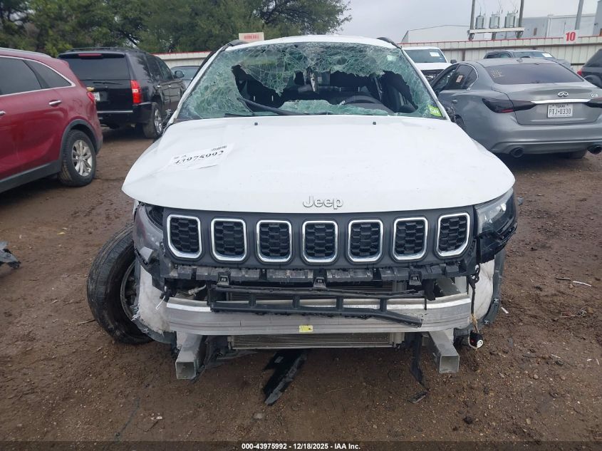 2025 Jeep Compass Latitude 4X4 VIN: 3C4NJDBN7ST580873 Lot: 43975992