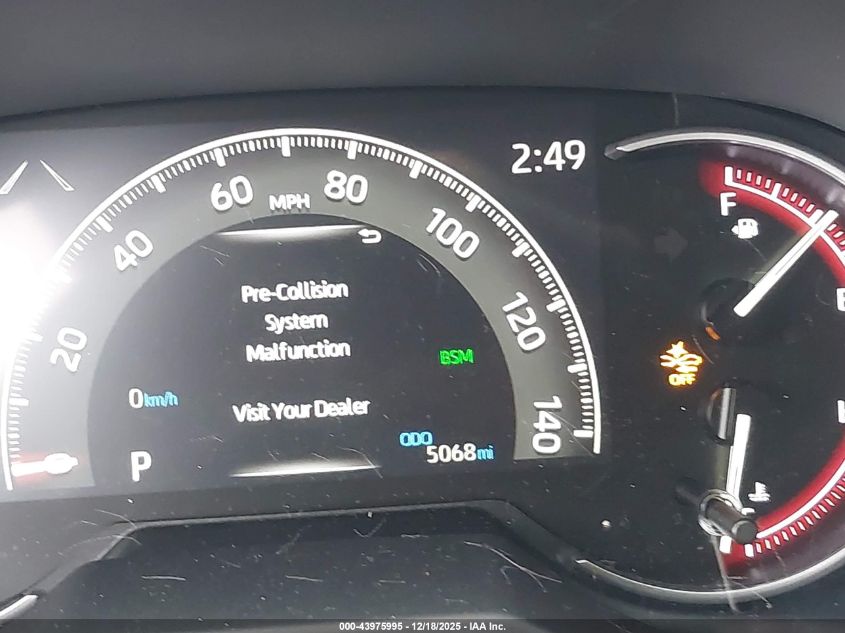 2025 Toyota Rav4 Xle VIN: JTMP1RFV5SJ044866 Lot: 43975995