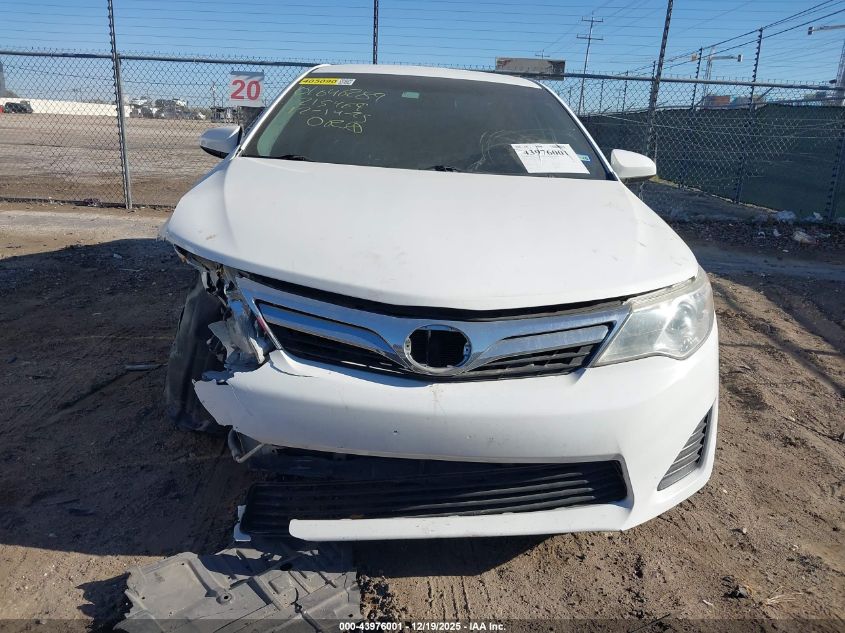 2013 Toyota Camry Le VIN: 4T1BF1FK7DU215469 Lot: 43976001