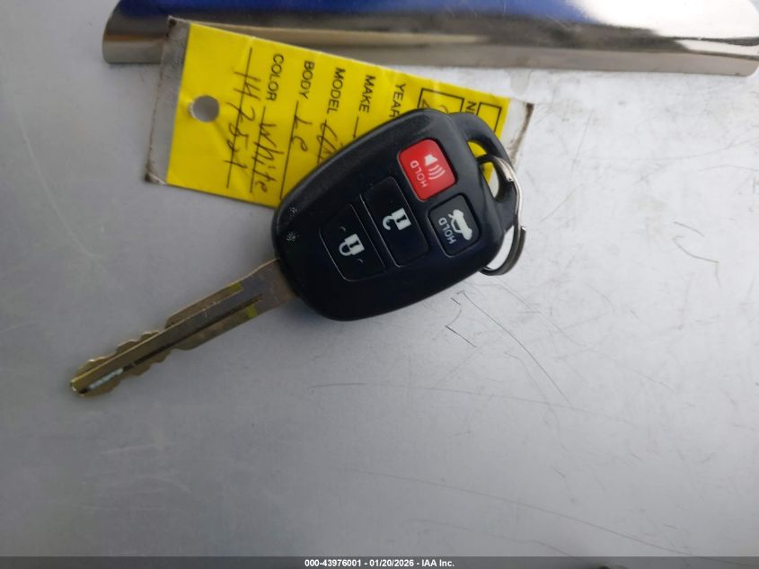 2013 Toyota Camry Le VIN: 4T1BF1FK7DU215469 Lot: 43976001