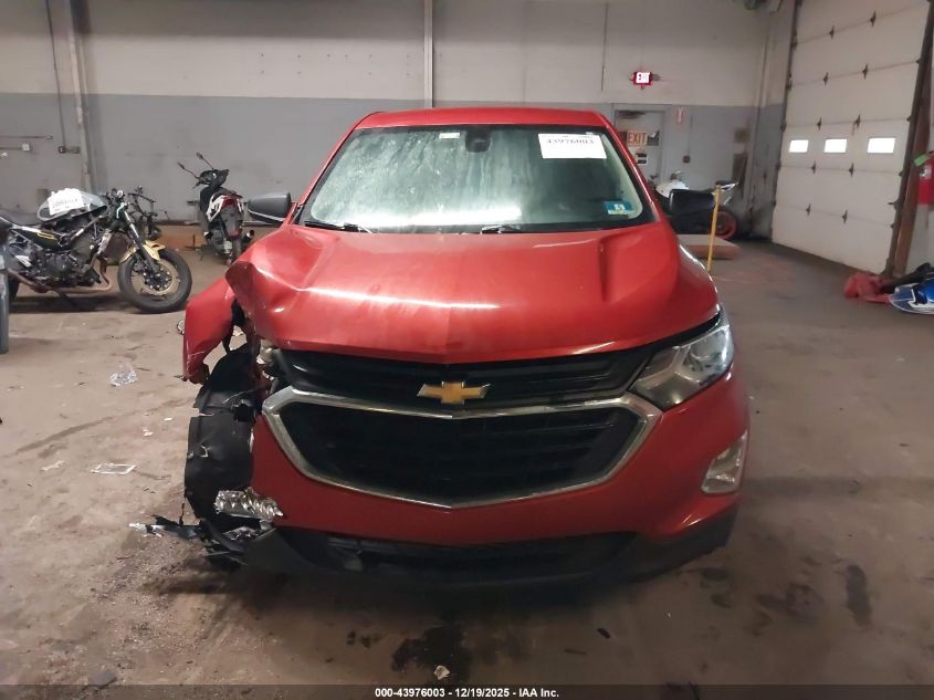 2020 Chevrolet Equinox Fwd Ls VIN: 2GNAXHEV1L6228613 Lot: 43976003