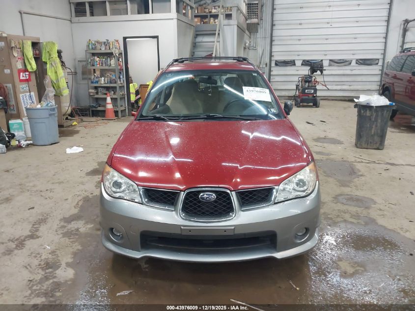 2007 Subaru Impreza Outback Sport VIN: JF1GG63687H812144 Lot: 43976009