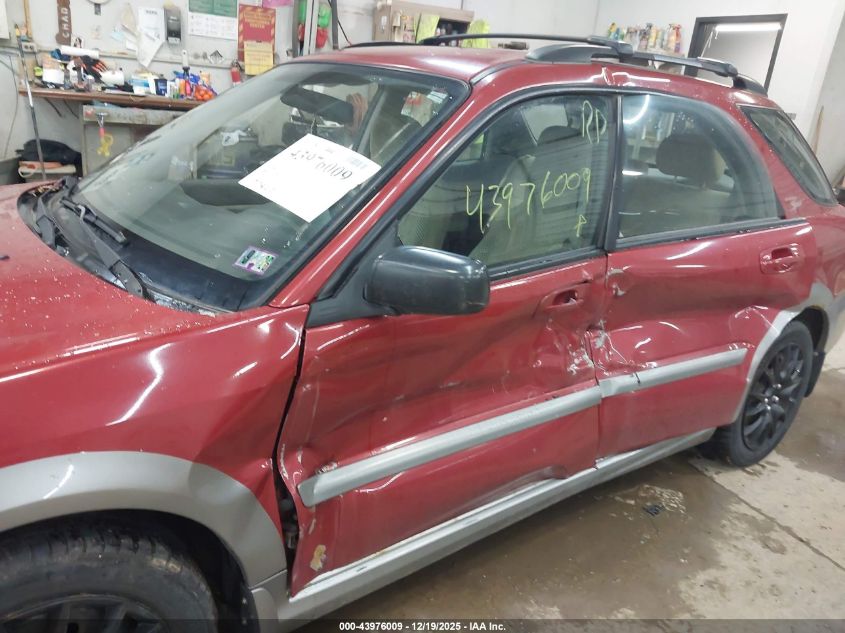 2007 Subaru Impreza Outback Sport VIN: JF1GG63687H812144 Lot: 43976009