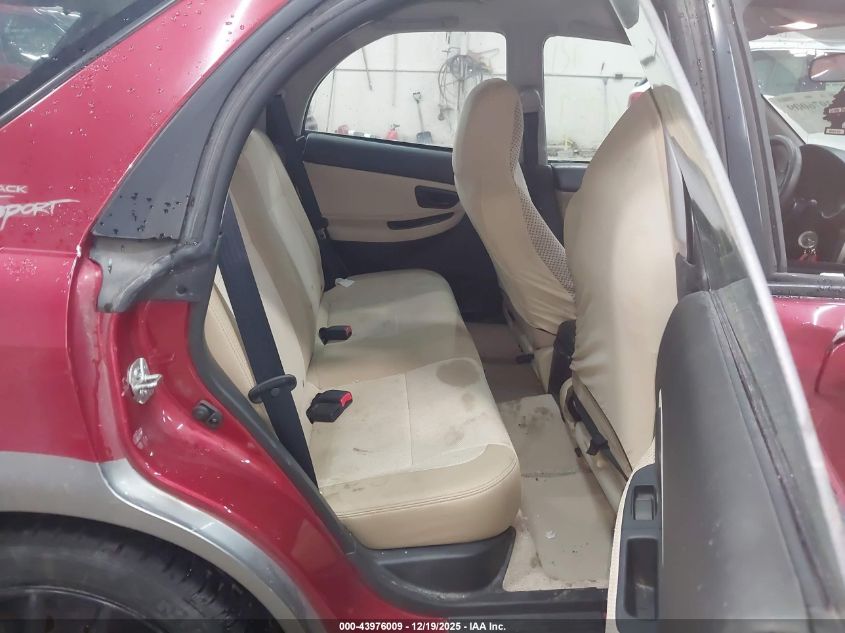 2007 Subaru Impreza Outback Sport VIN: JF1GG63687H812144 Lot: 43976009